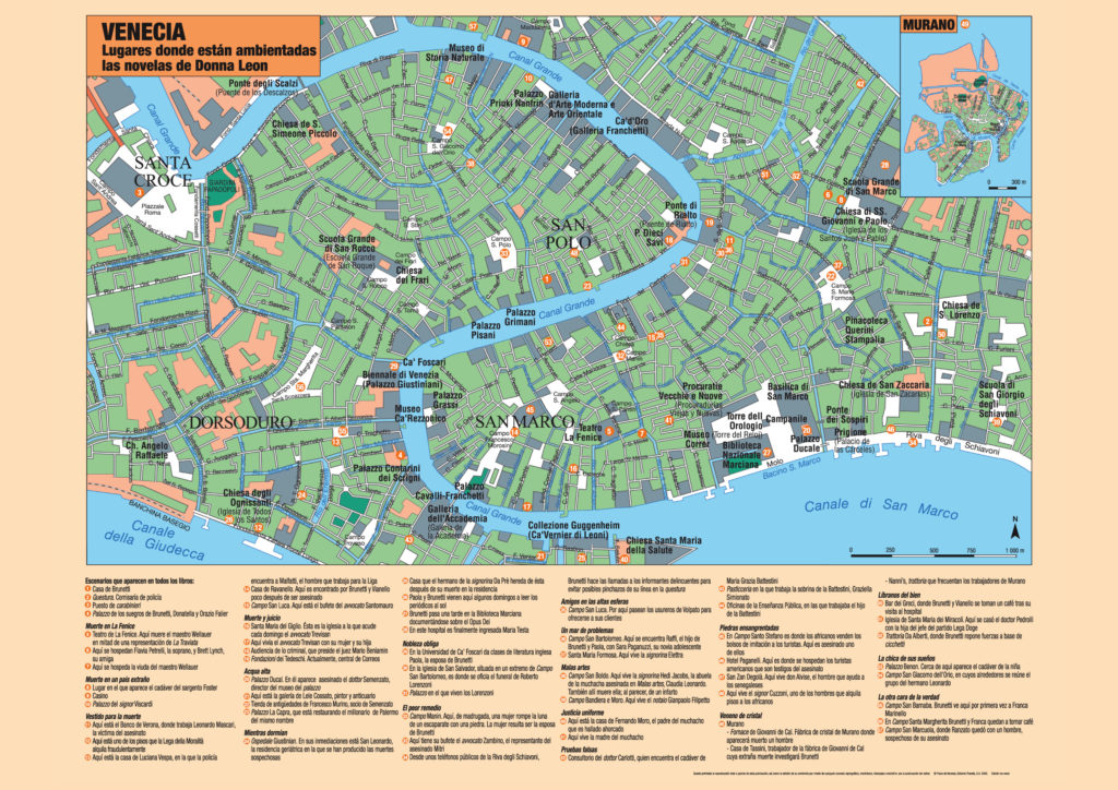 mapa de venecia