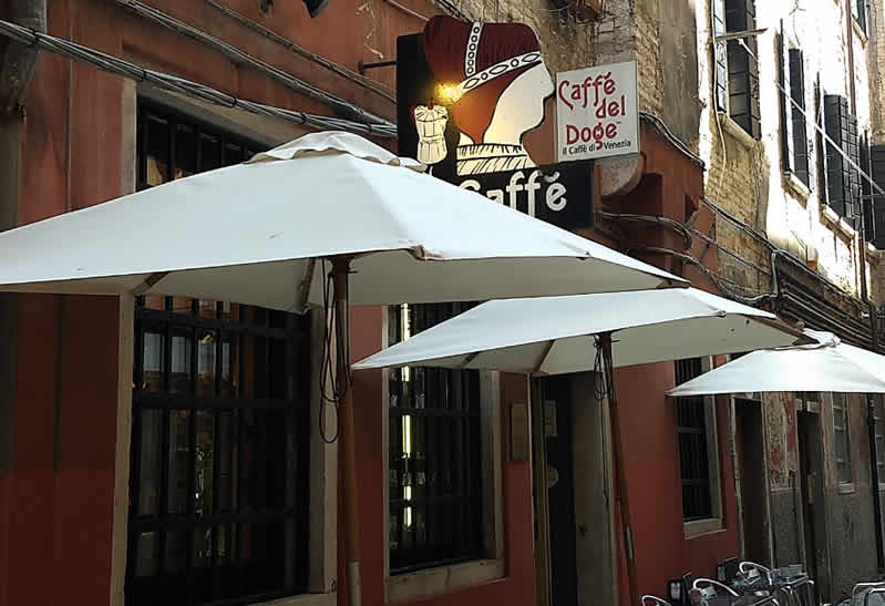 Café de especialidad en Venecia en Caffe del Doge