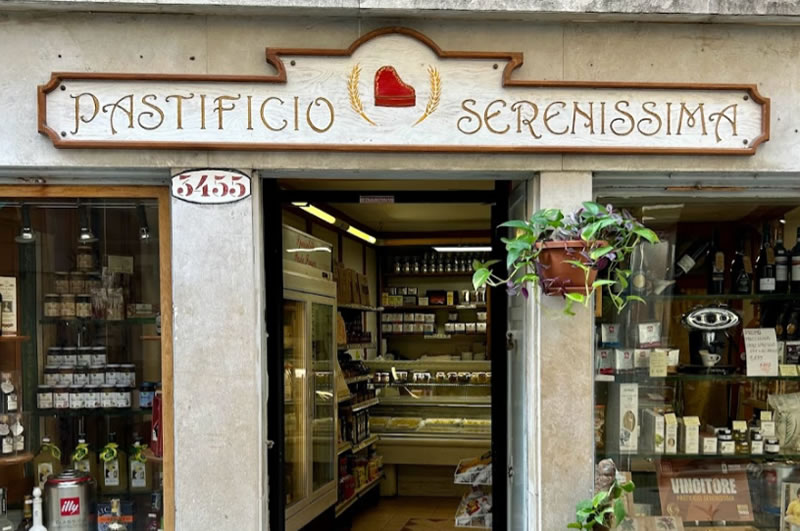 Serenissima, pasta casera en Venecia